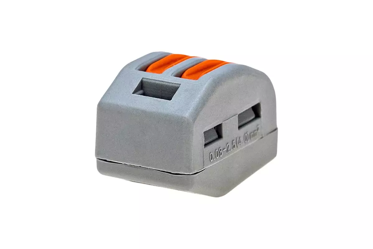 Клеммы соединительные с рычажком на 2 провода 4мм2 10шт REXANT 06-0200-B10