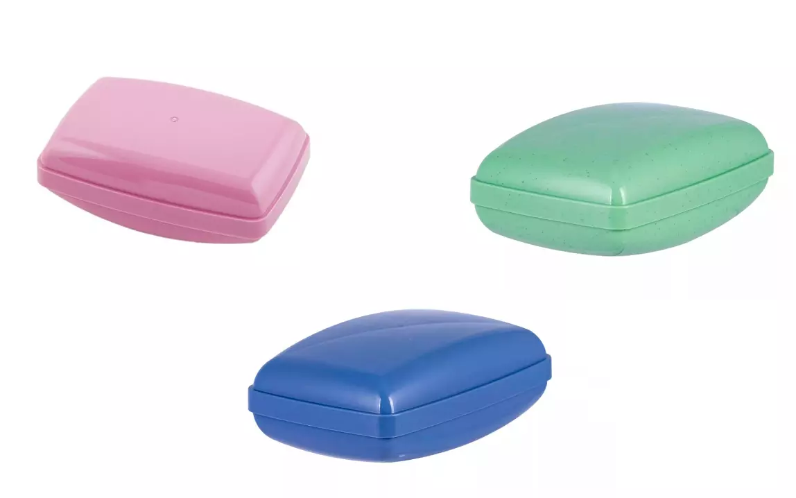 Мыльница дорожная Полимербыт 4326500/C265 цветная