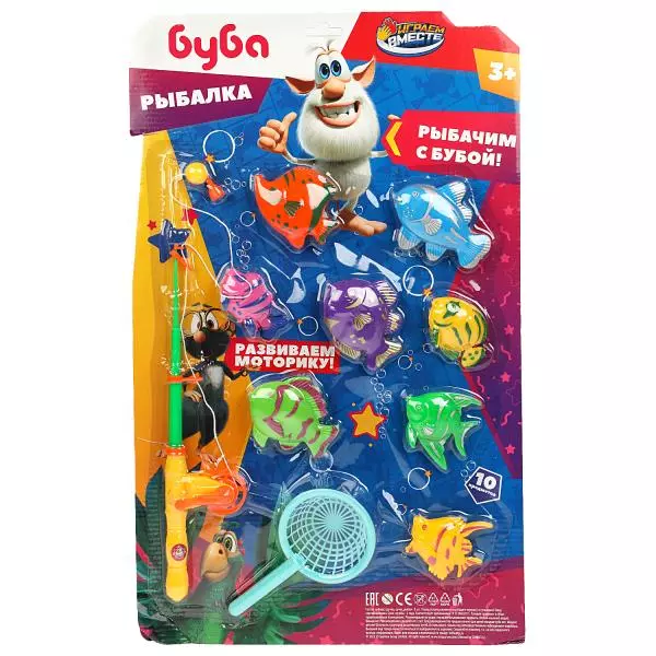 Игра рыбалка, БУБА ИГРАЕМ ВМЕСТЕ Q333-H19017-R