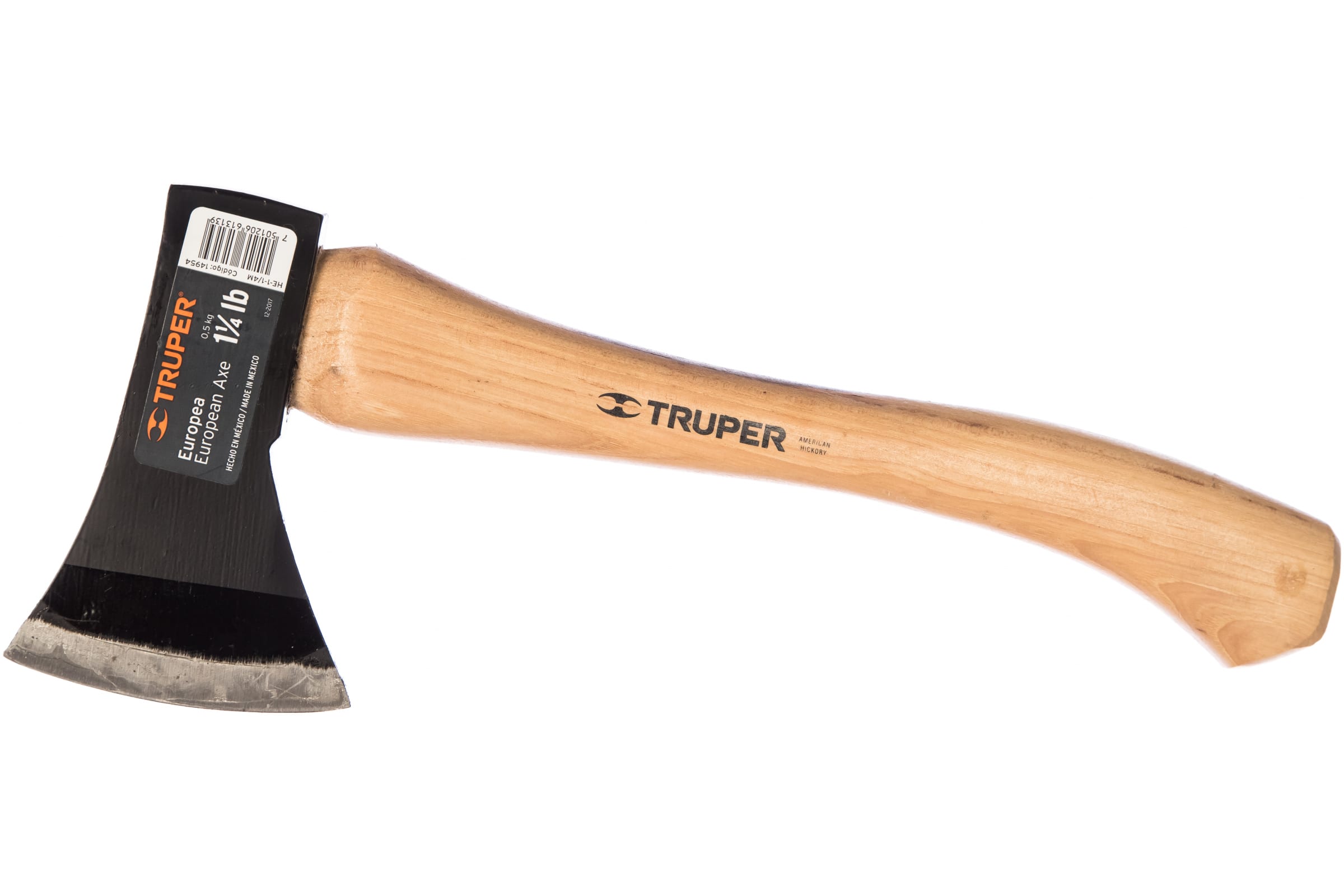 Топор Truper HC-1-1/4М 565 г, с деревянной рукояткой 14954