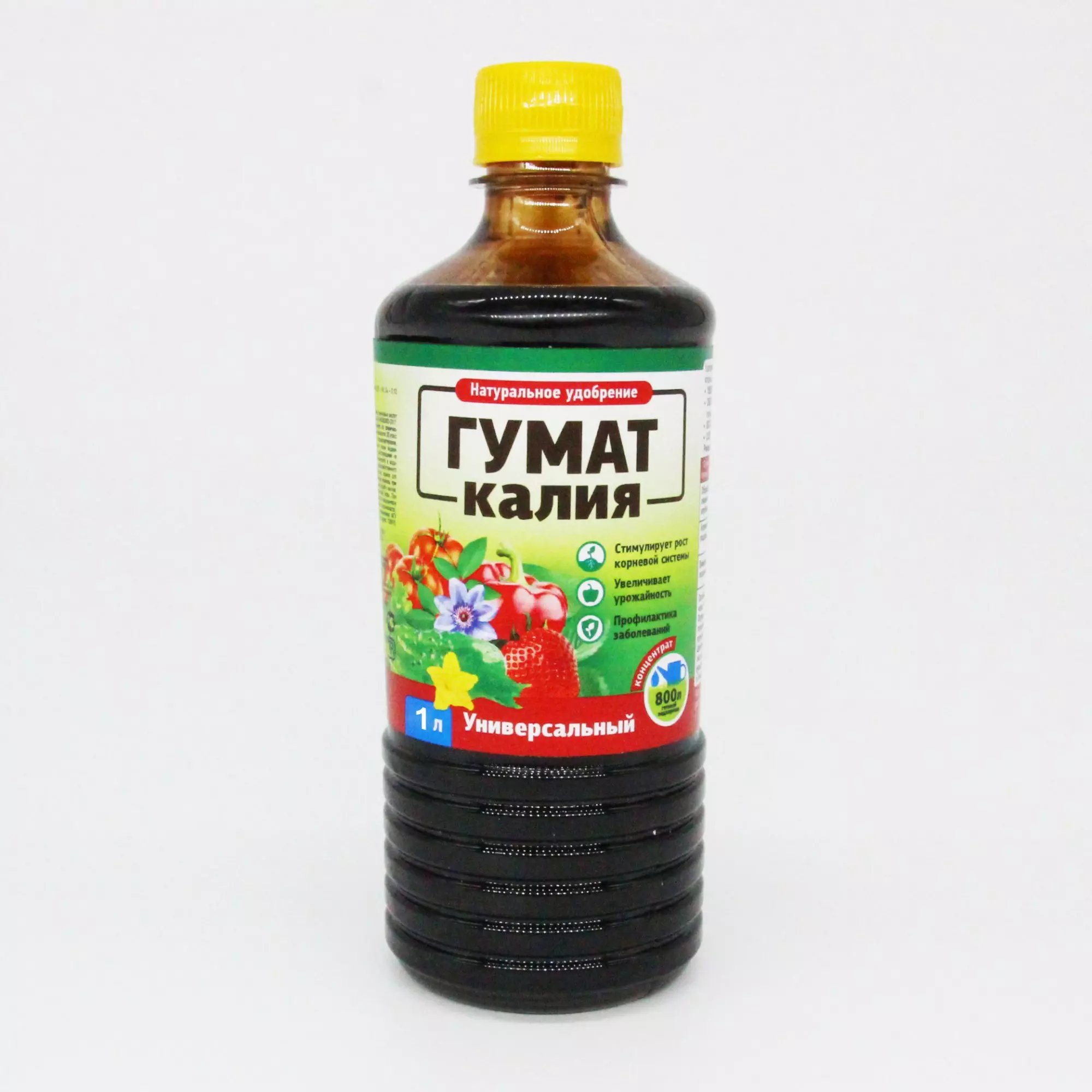Удобрение органическое Гумат калия Универсальный БиоМастер 1 л