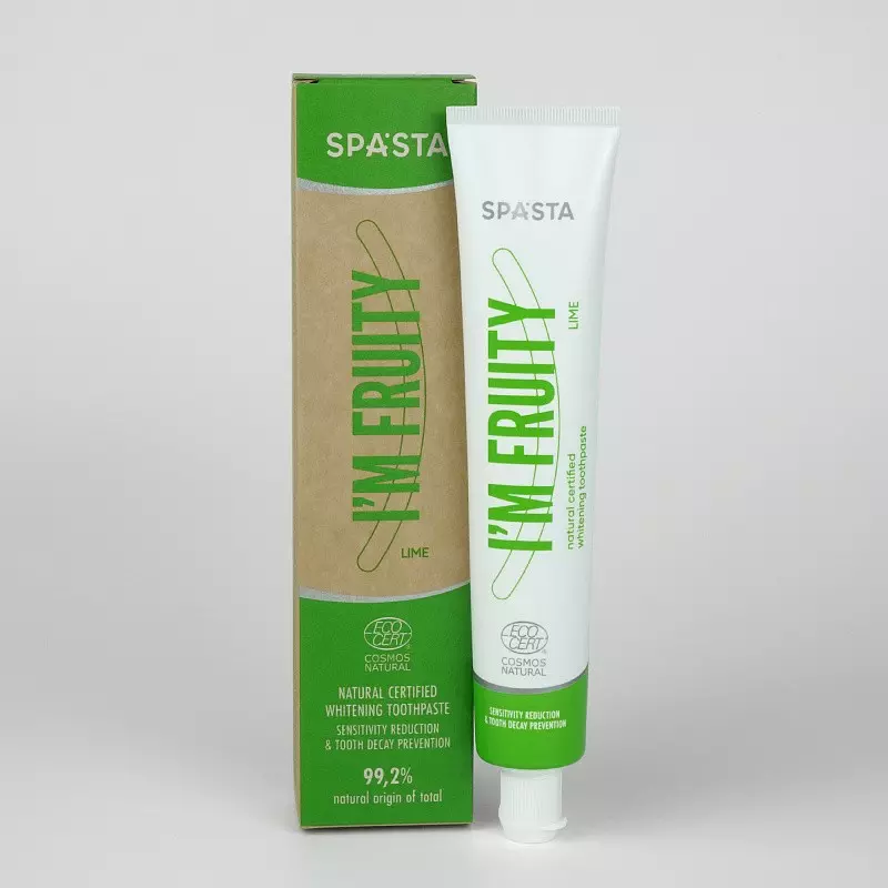 Зубная паста Spasta Ecocert I'M FRUITY, 75мл