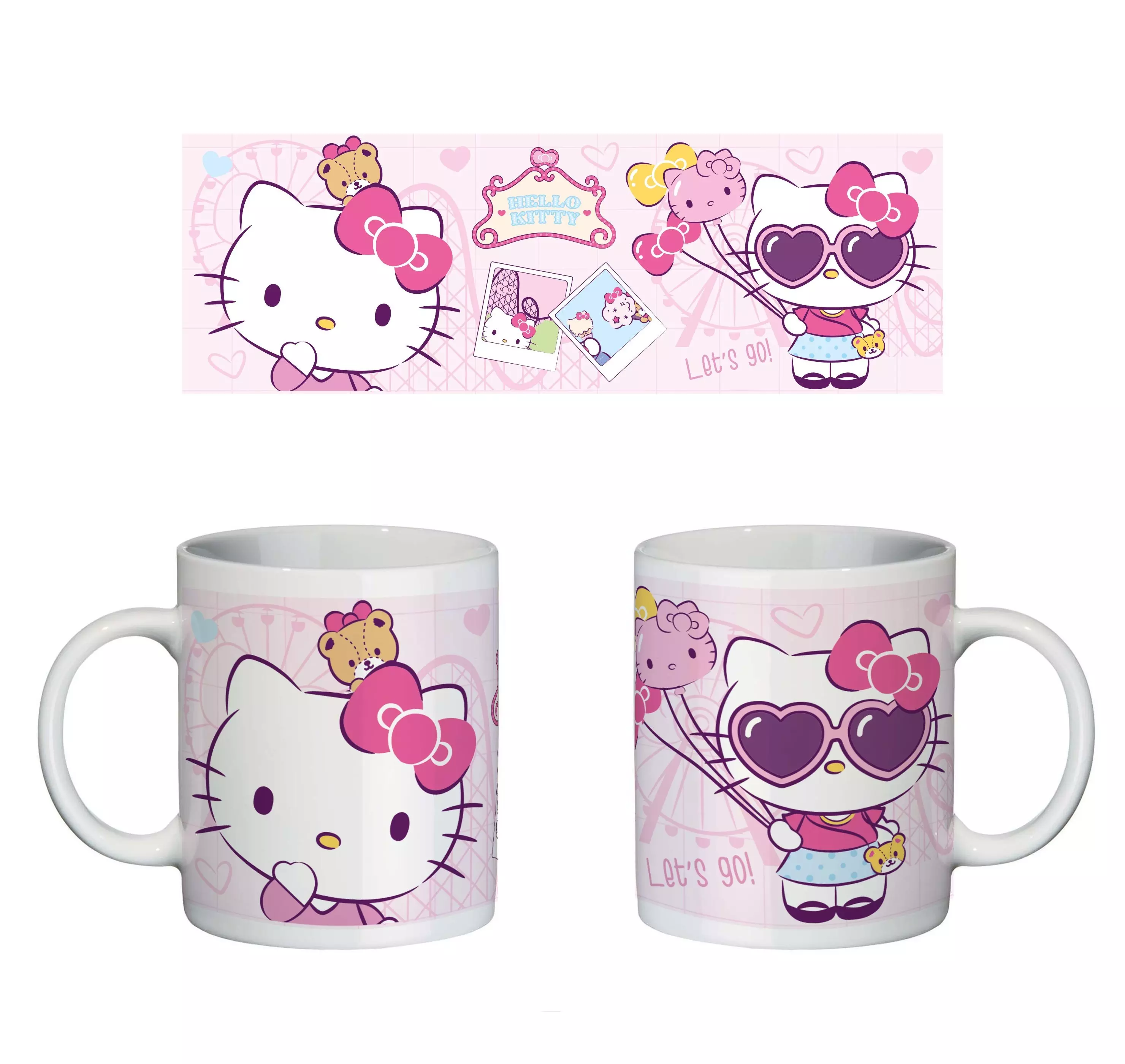 Кружка  220 мл &quot;Hello Kitty&quot;, фарфор, 311011