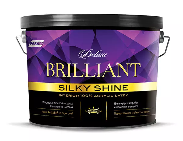 Краска интерьерная PARADE DELUXE Brilliant silky shine База C 0,9л 