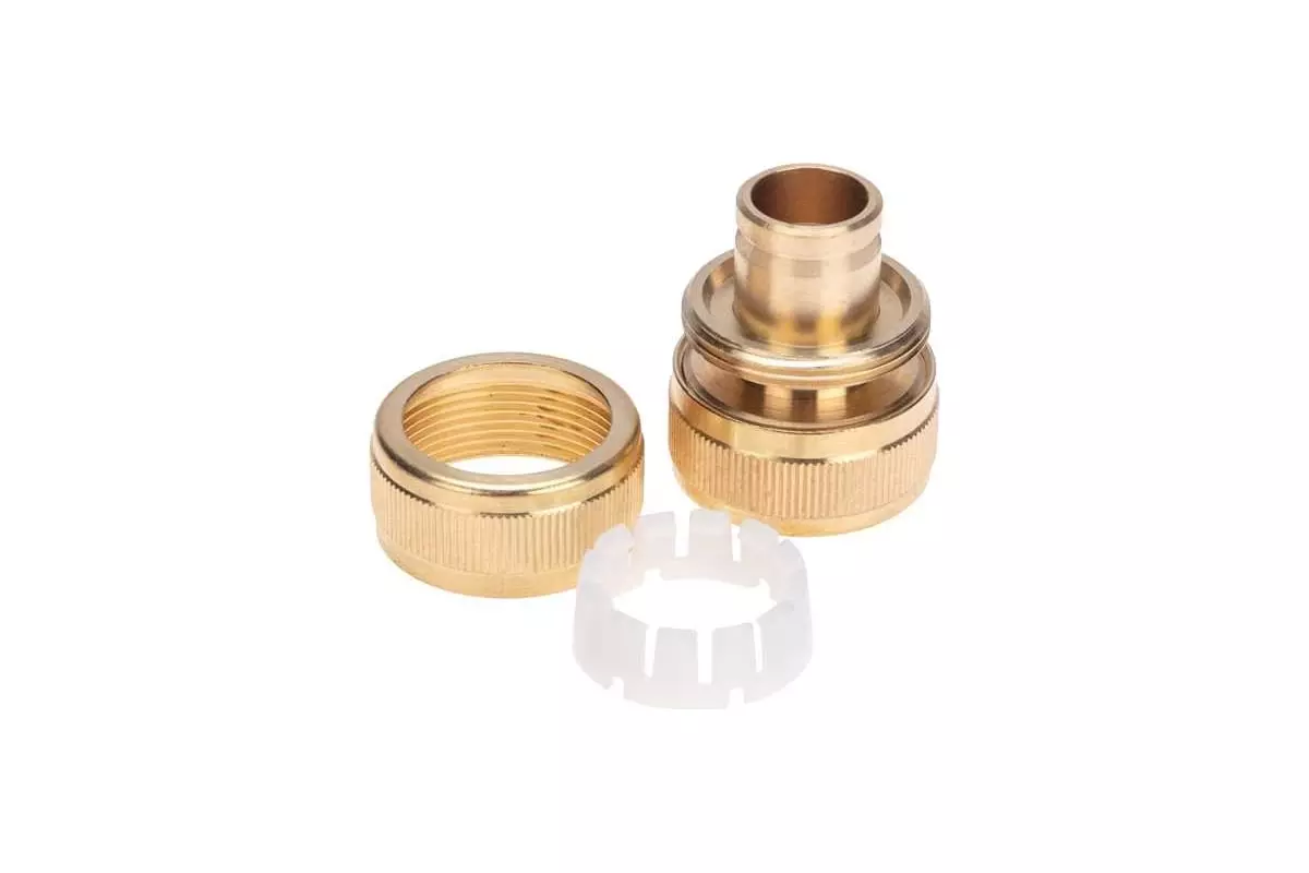 Муфта соединительная для шланга 3/4" латунь "ЧЕТЫРЕ СЕЗОНА" 62-0274