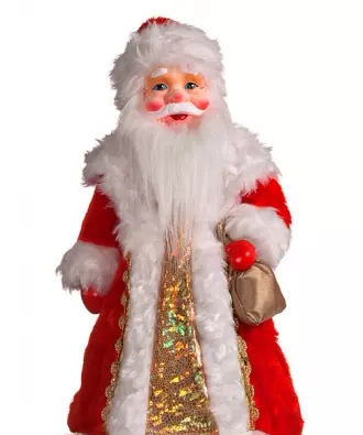 Дед Мороз Волшебный с золотым, серебряным мешком