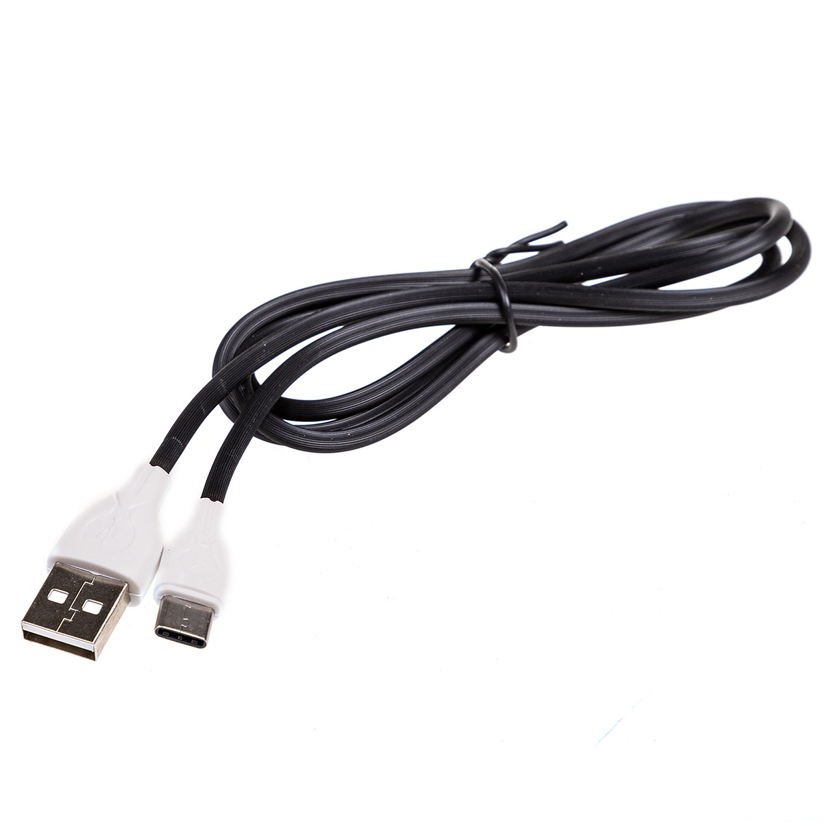 Кабель USB - Type-C 3.0А  1м SKYWAY черный