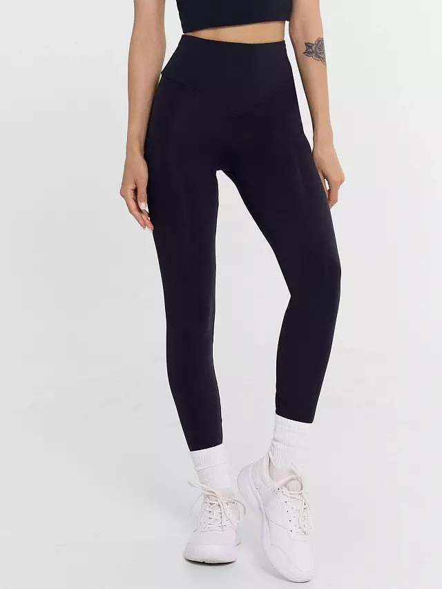 Легинсы женские Mark Formelle 342300 черный, р-р 164/170-110 (52 / XXL)