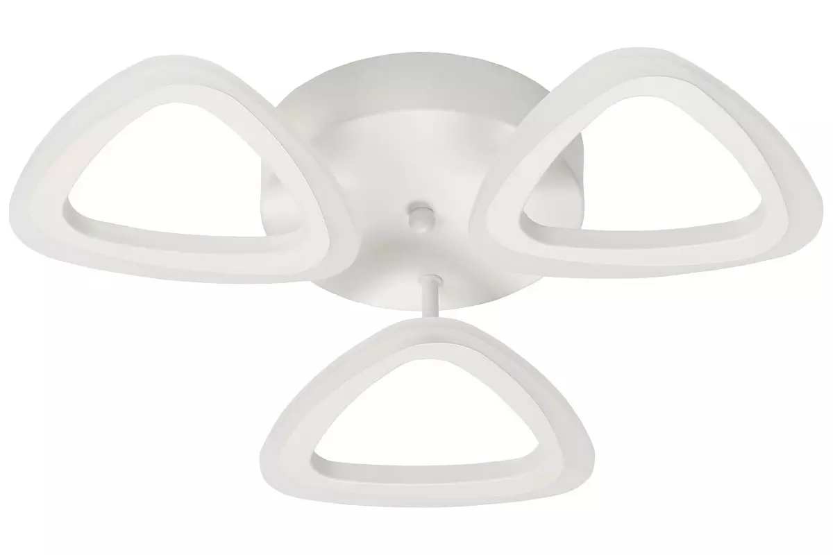 Люстра светодиодная 42Вт 3000К-6500К пульт белый De City 424012903