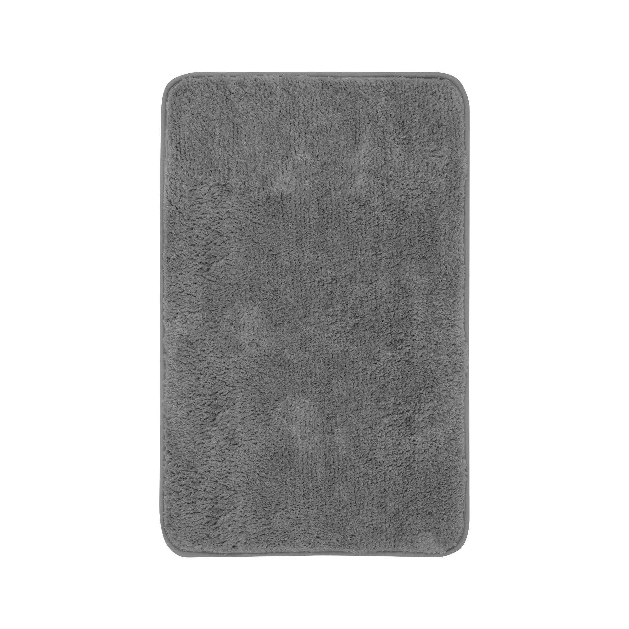 Коврик для ванной  комнаты микрофибра, 50*80 см, GREY