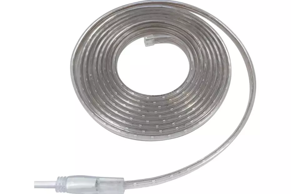 Светодиодная лента 220В 6Вт/м 600Лм/м 3000К 5м 10мм SMD2835 60шт/м IP65 OGM SL-58
