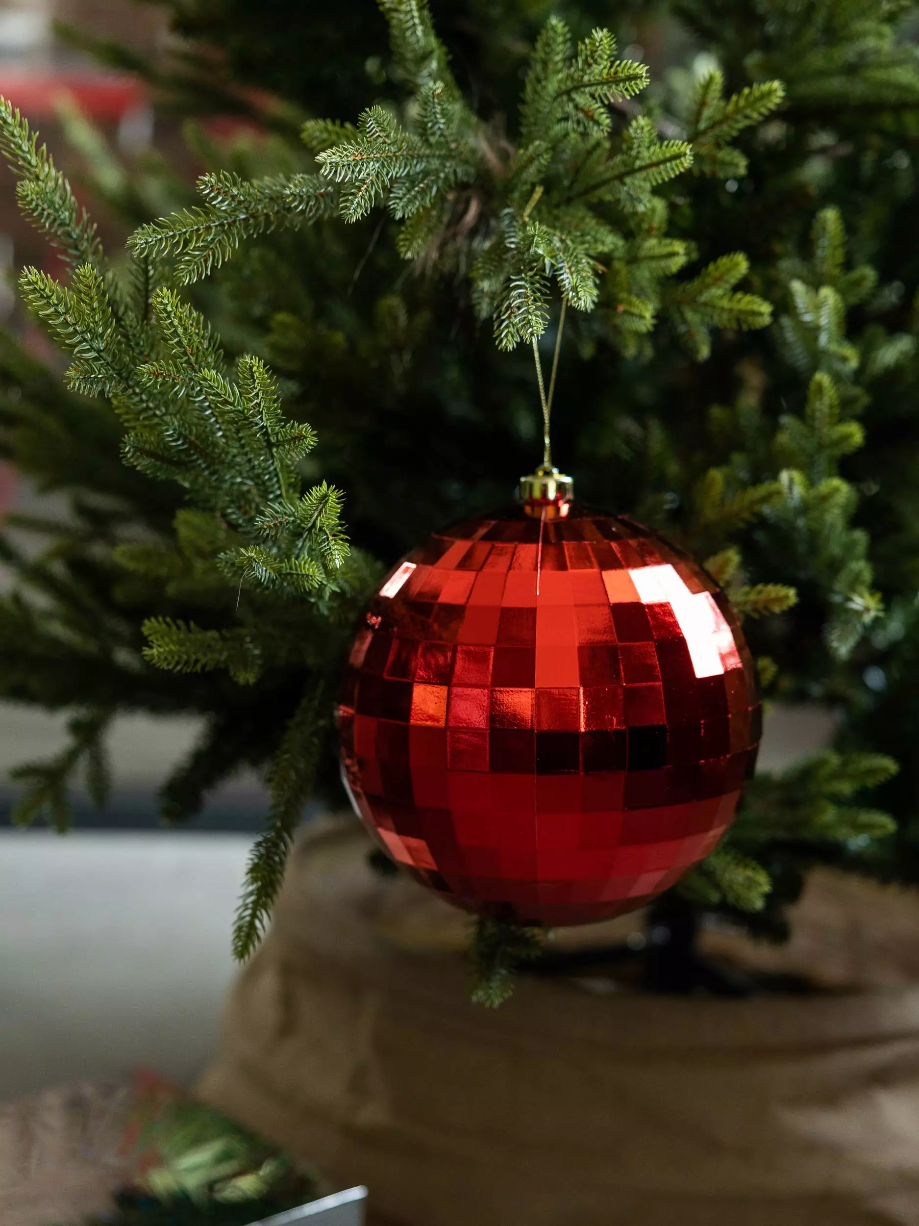 Елочное украшение пластик Волшебство на ветках VNVE-B37