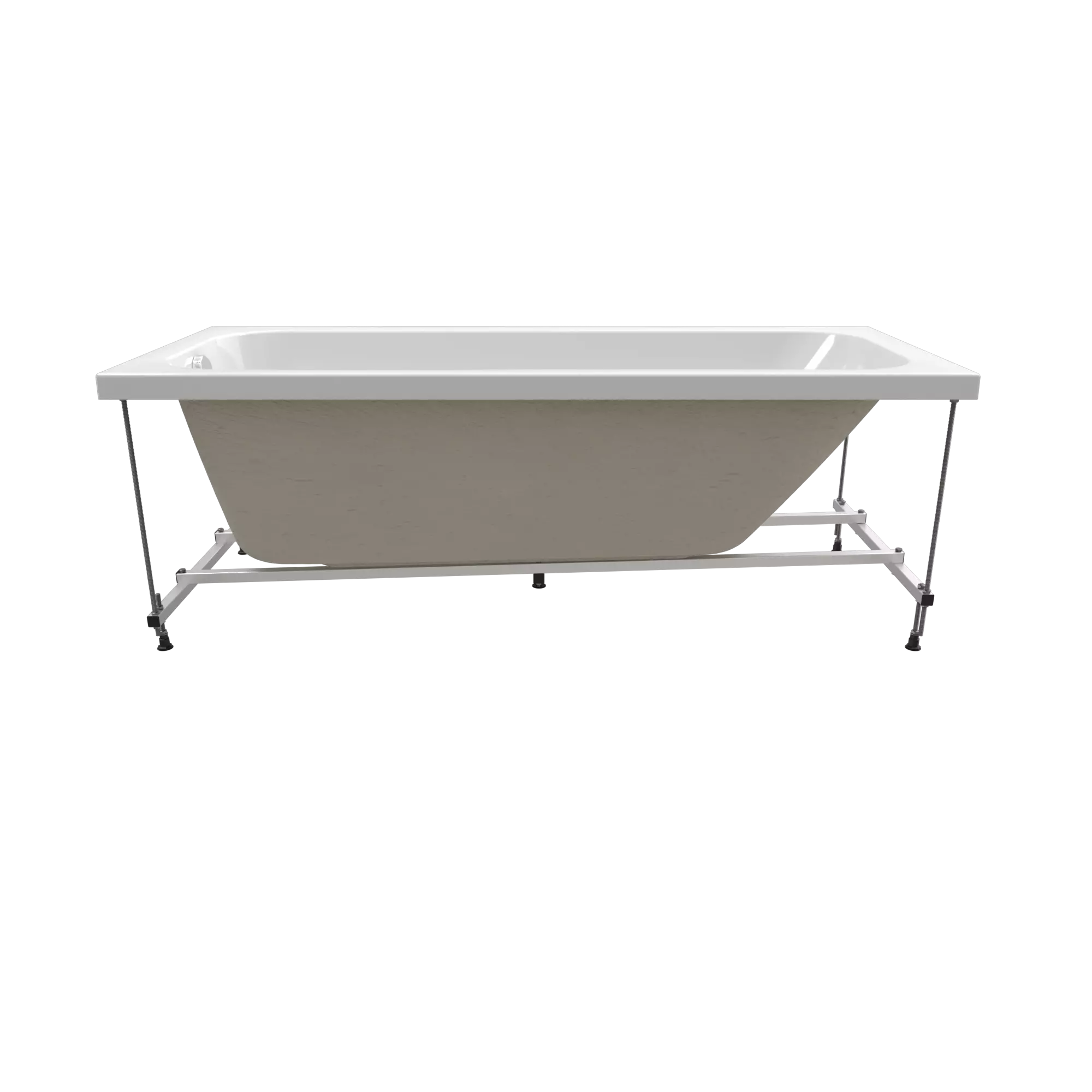 Каркас для ванны Triton Ника 180х80 алюминиевый  Щ0000062057