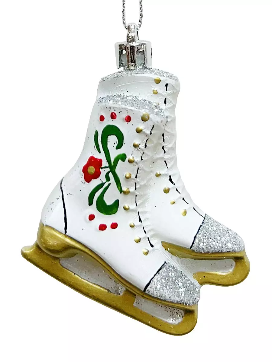 Новогоднее подвесное украшение из полистирола / 6x3x6см 95333