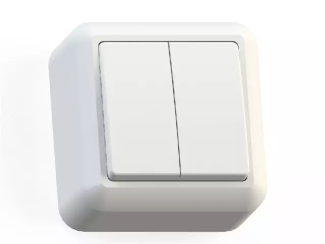 Выключатель Оптима IP20 цвет белый А510-380