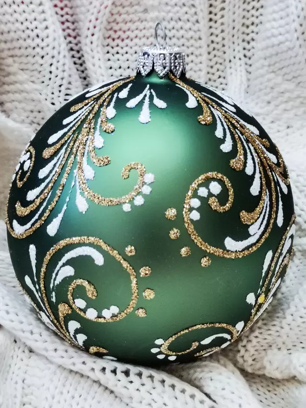 Елочный шар стекло Заманчивый 6,5 см Коломеев КУ-65-224303