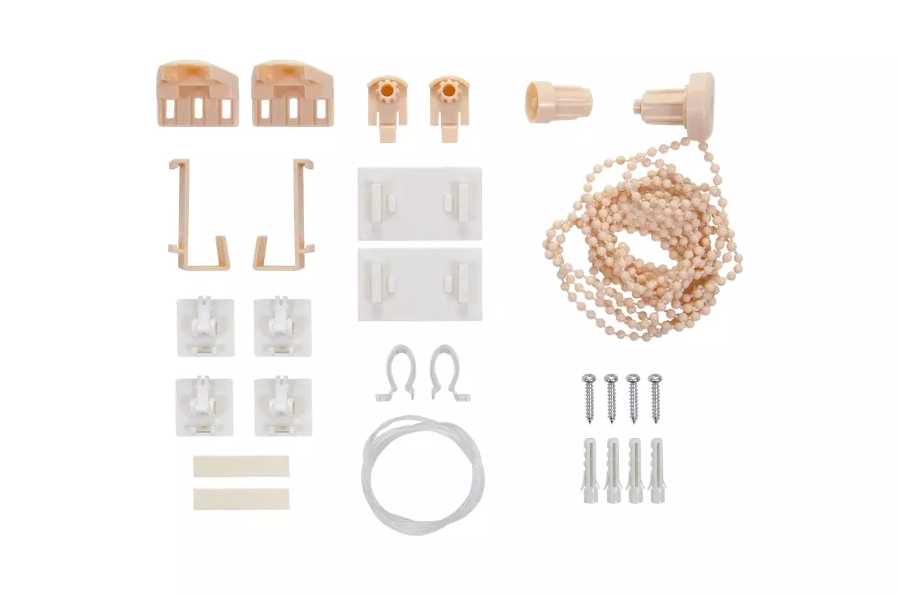 Рулонная штора mj 200 (196)*160 см персик Магеллан