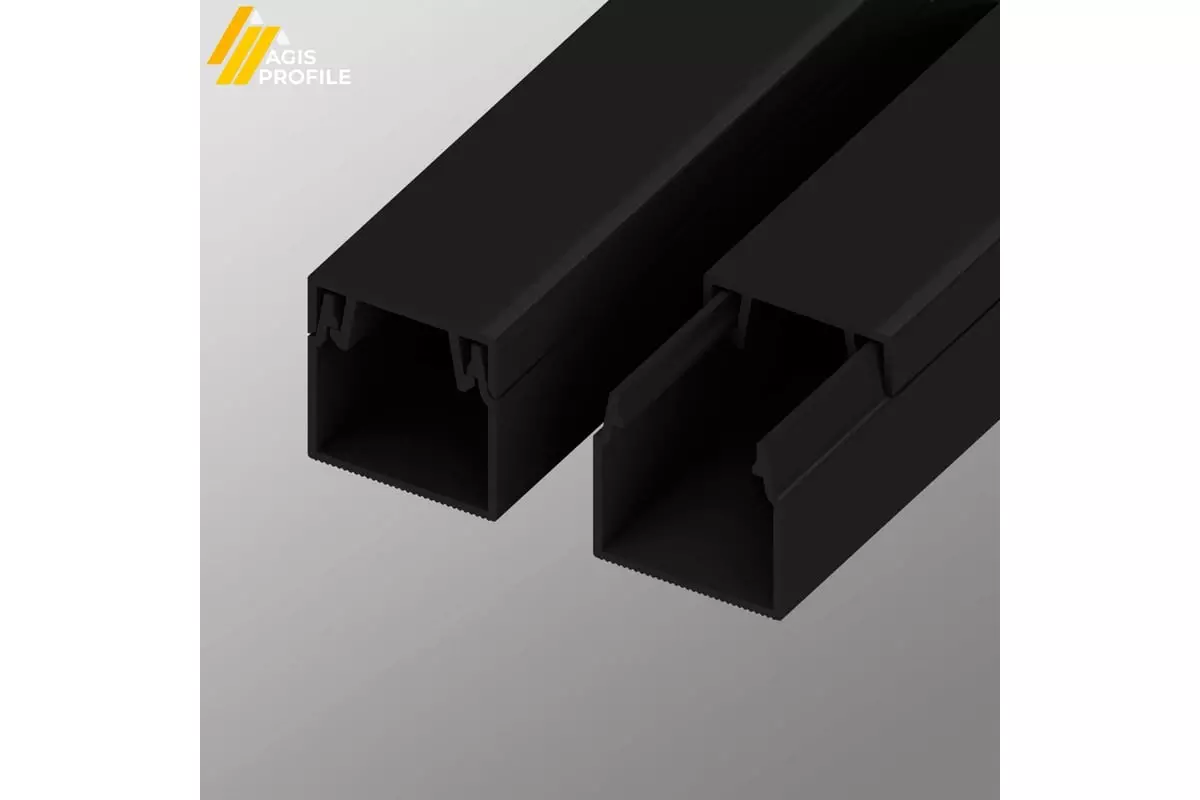 Кабель-канал ПВХ 16x16 мм 2м черный