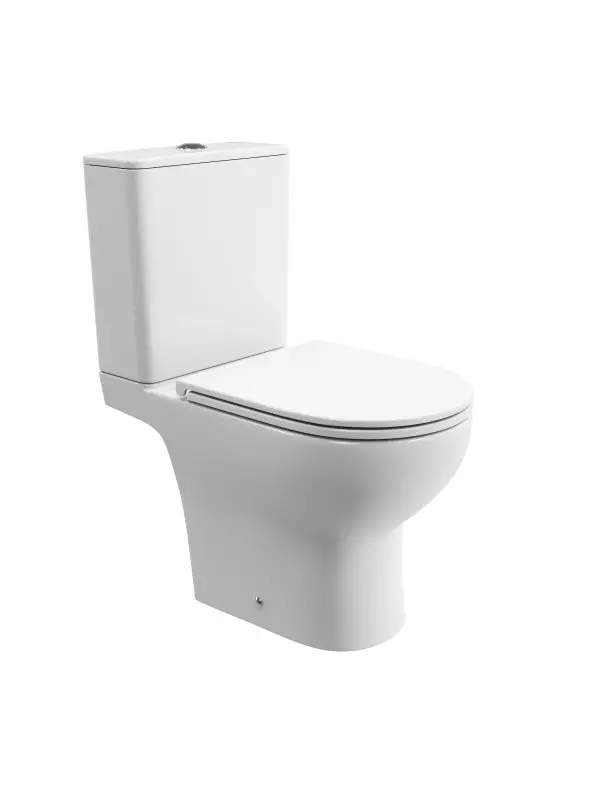 Унитаз BelBagno LOUNGE-TOR-2 BB2802CP/T-TOR/SC безободковый, смыв Торнадо, микролифт, быстросъем