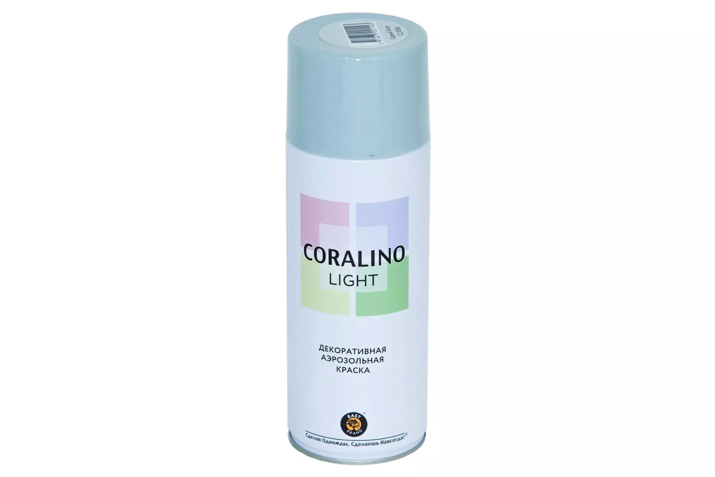 Аэрозольная краска Coralino LIGHT 520 мл/200 г серый агат CL1006