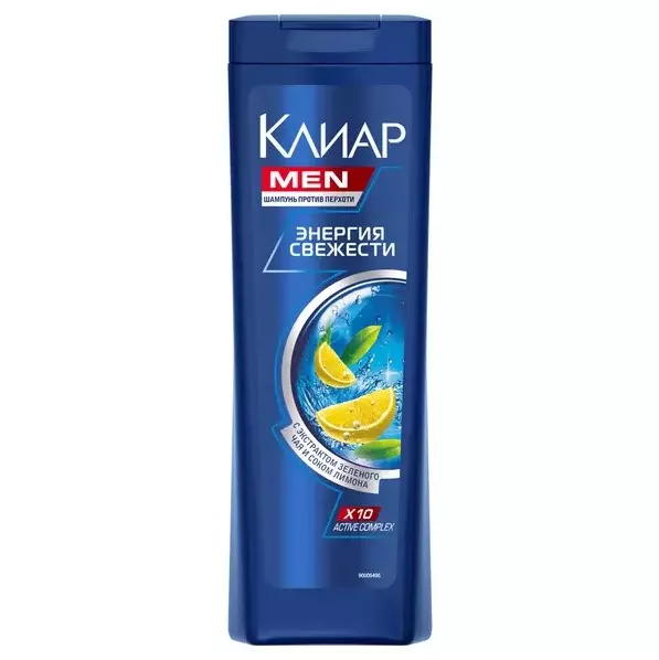 Шампунь Клиар Men Энергия свежести с зеленым чаем и цитрусом 400 мл