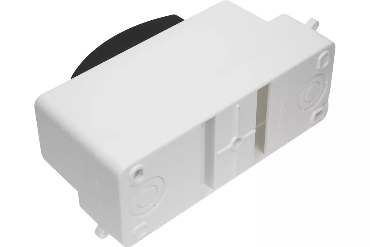 Распределительный щит навесной 2 модуля IP30 прозрачная дверца белый пластик VKL electric 1006443