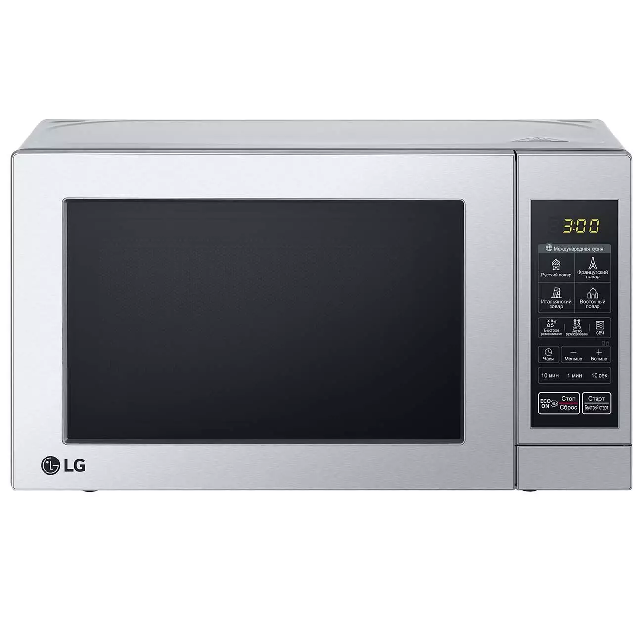 Микроволновка LG 20л 700Вт часы MS2044V