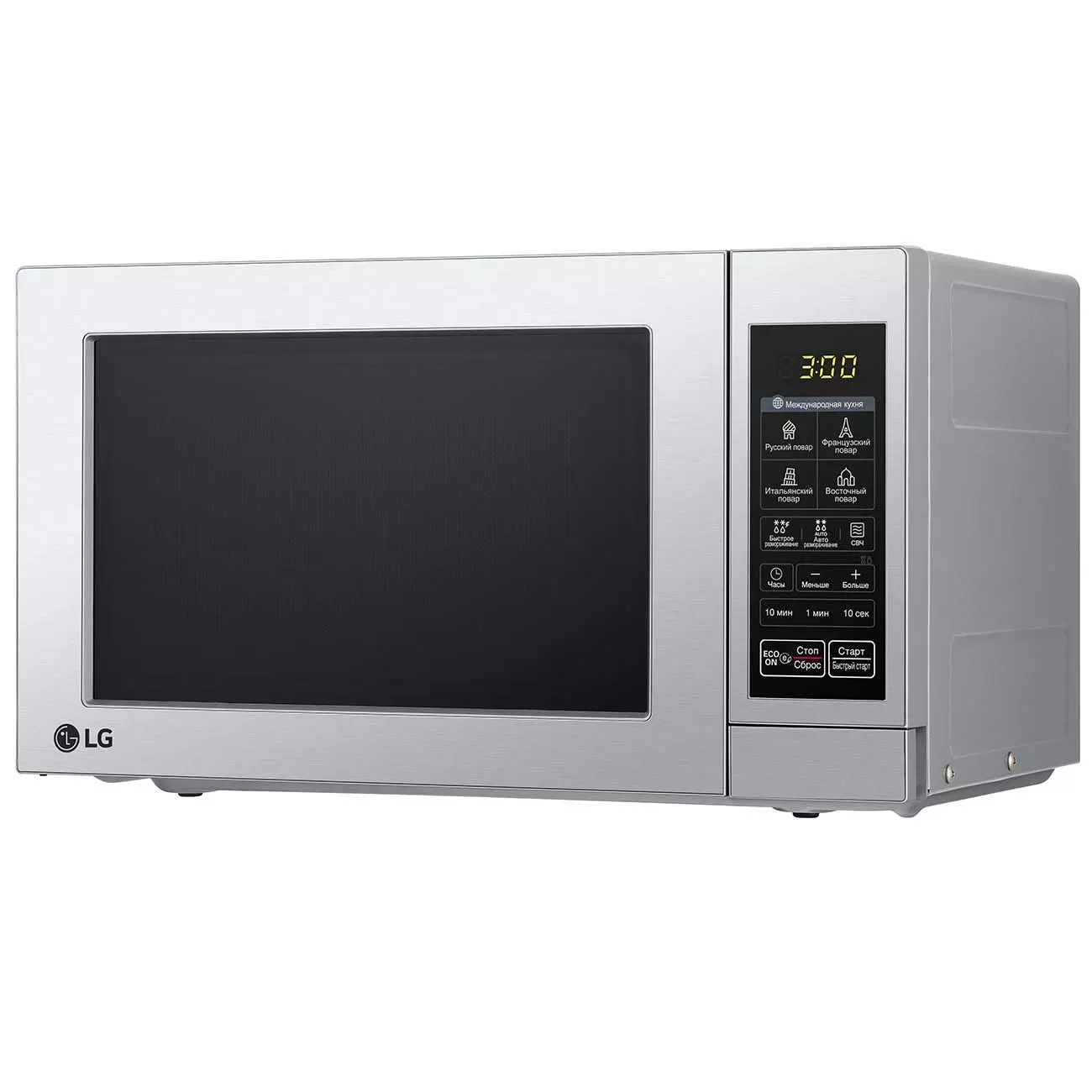 Микроволновка LG 20л 700Вт часы MS2044V