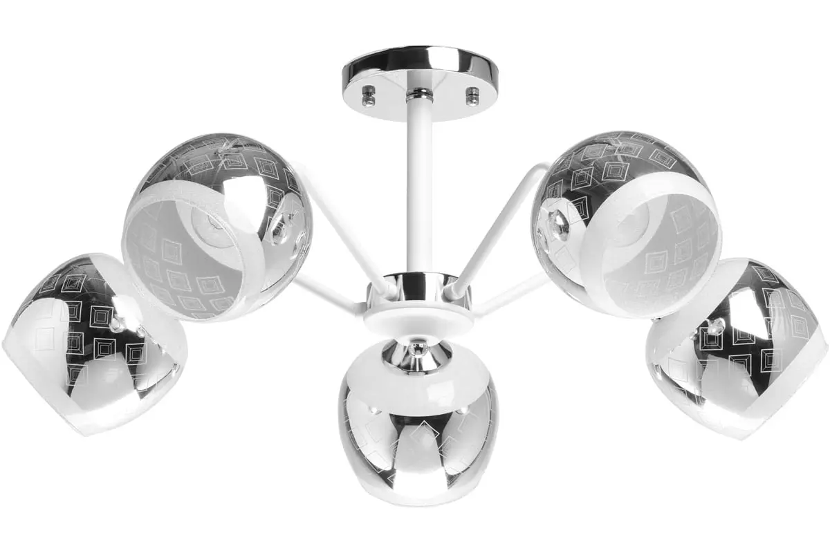 Люстра потолочная 5хЕ27 De City 324018705