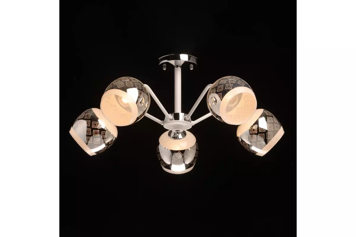 Люстра потолочная 5хЕ27 De City 324018705