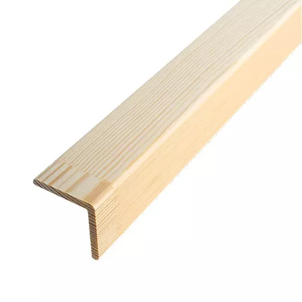 Уголок 2500*25*25 гладкий, сосна