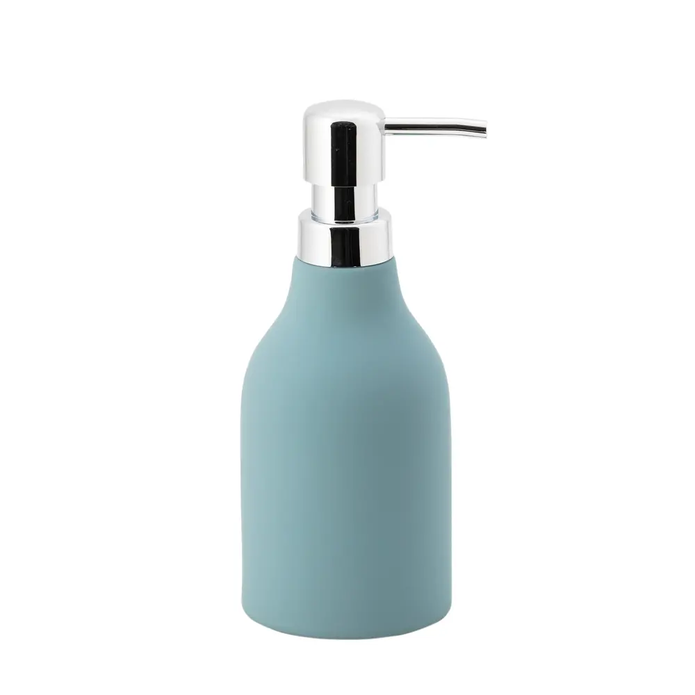 Дозатор для жидкого мыла Unna ATC-1204LBL-01 св.голубой, керамика/резина