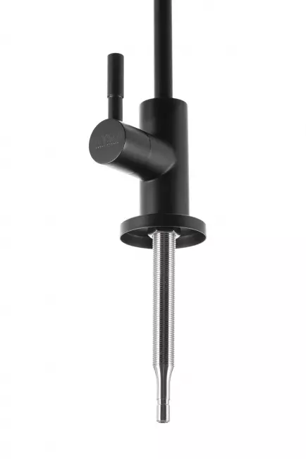 Кран для фильтра питьевой воды, черный Гейзер FlowMaster Colour 25756