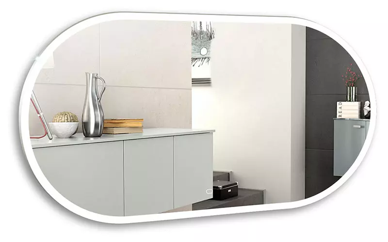 Зеркало в ванную AZARIO Виола 600х1200 сенсор выкл., универсальное, гориз/вертик