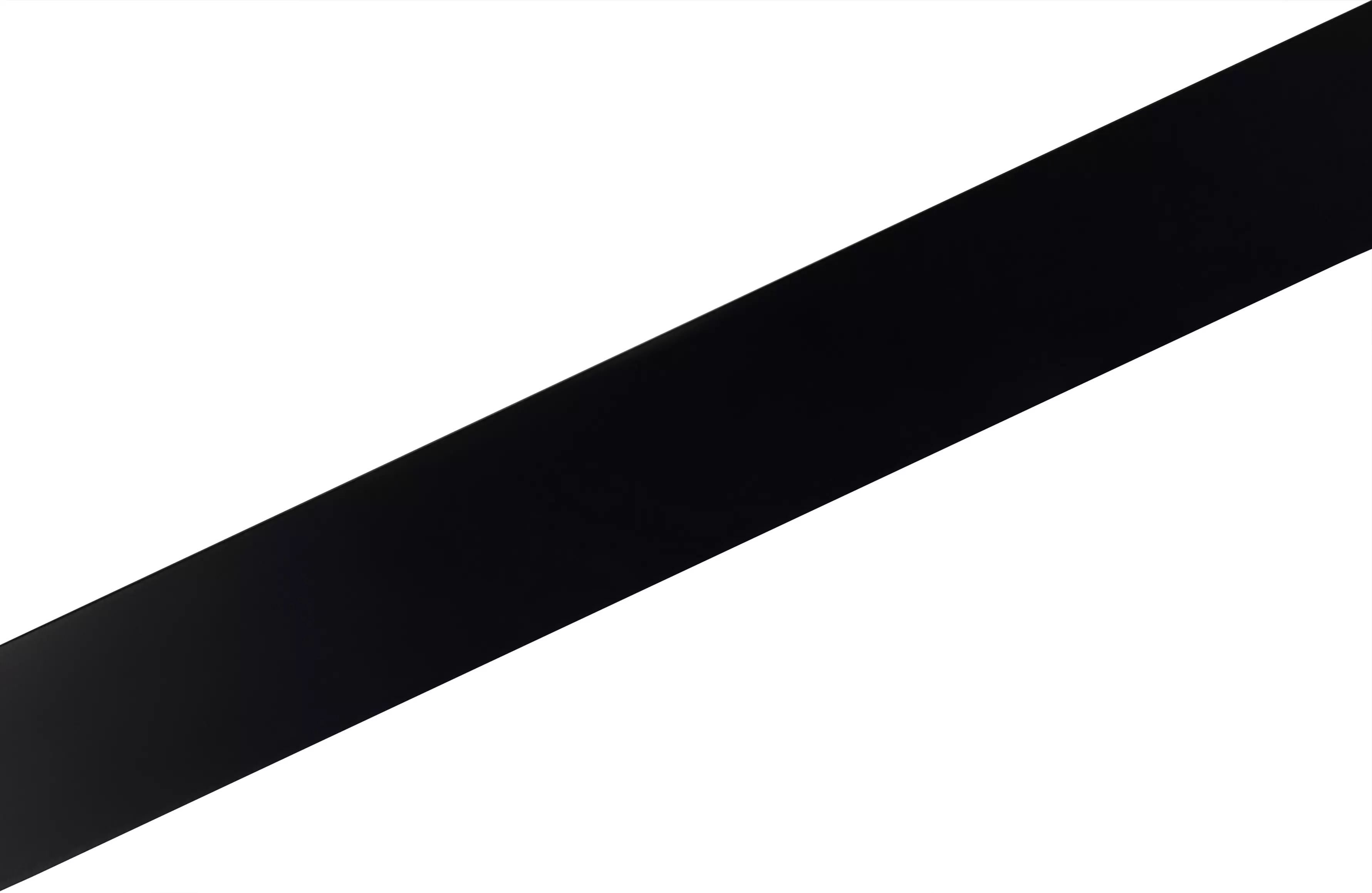 Бленда для пластикового карниза 300см Классик 70мм - черный матовый