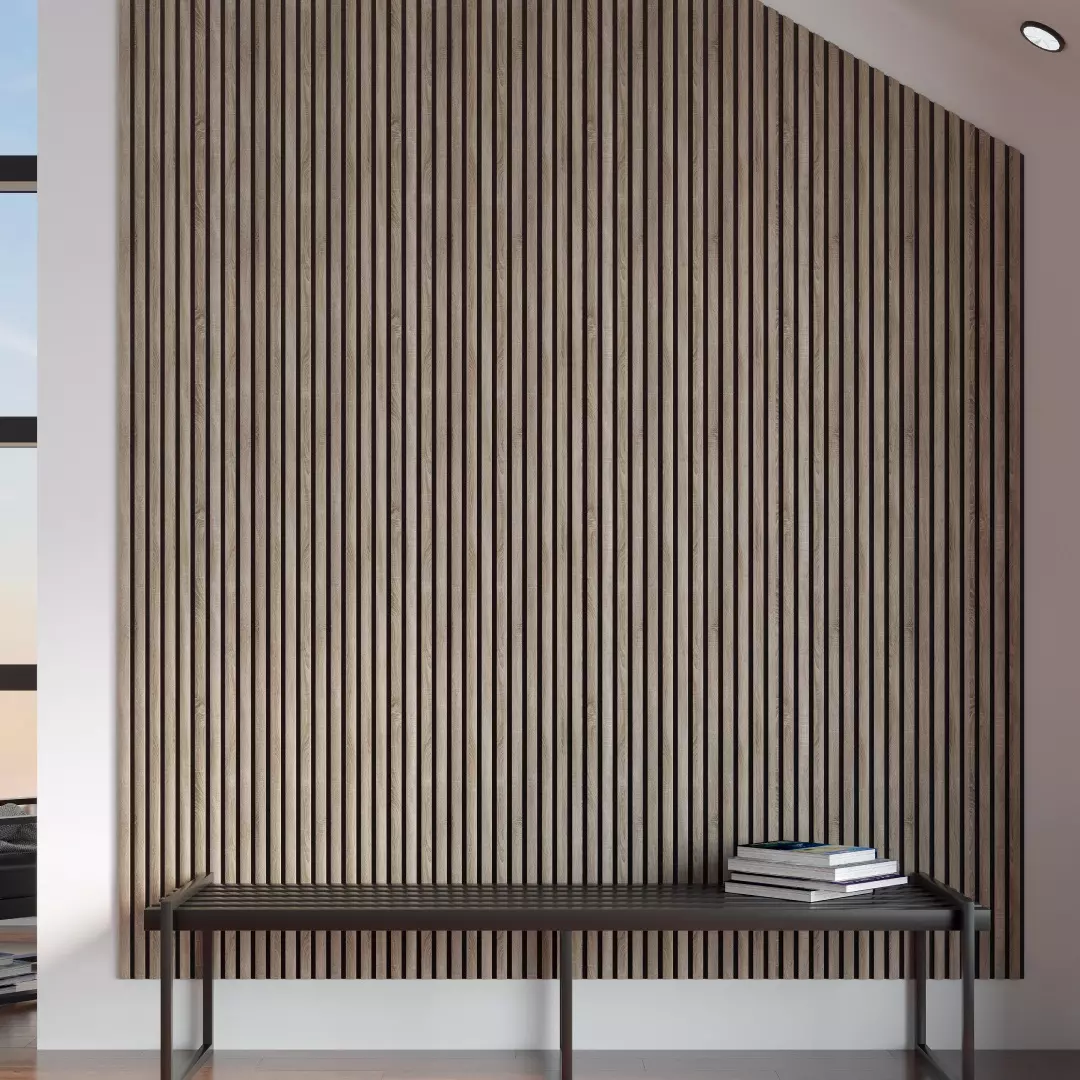 Панель акустическая Stella Комфорт Дуб винтаж 2780х600х9 мм