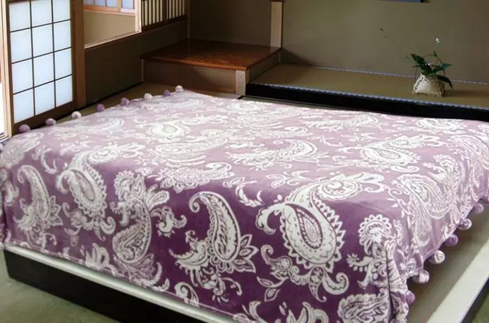 Плед 150*210 см велсофт восточный огурец Душечка