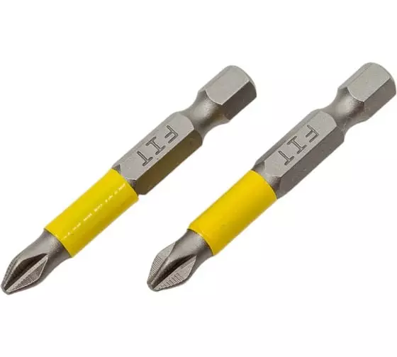 Бита для шуруповерта PH2 50 мм FIT Профи 57505 2 шт