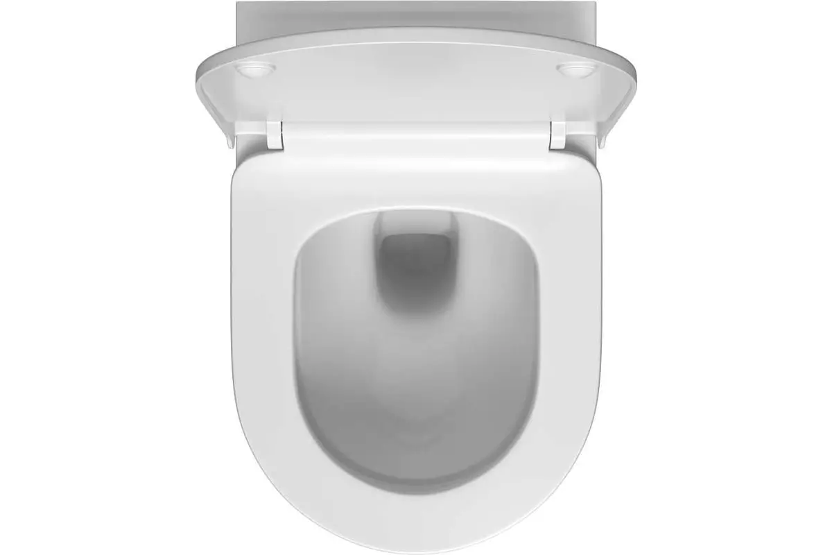 Подвесной унитаз VitrA Mia Round 7510B003-0075 безободковый, микролифт 801-003-019,