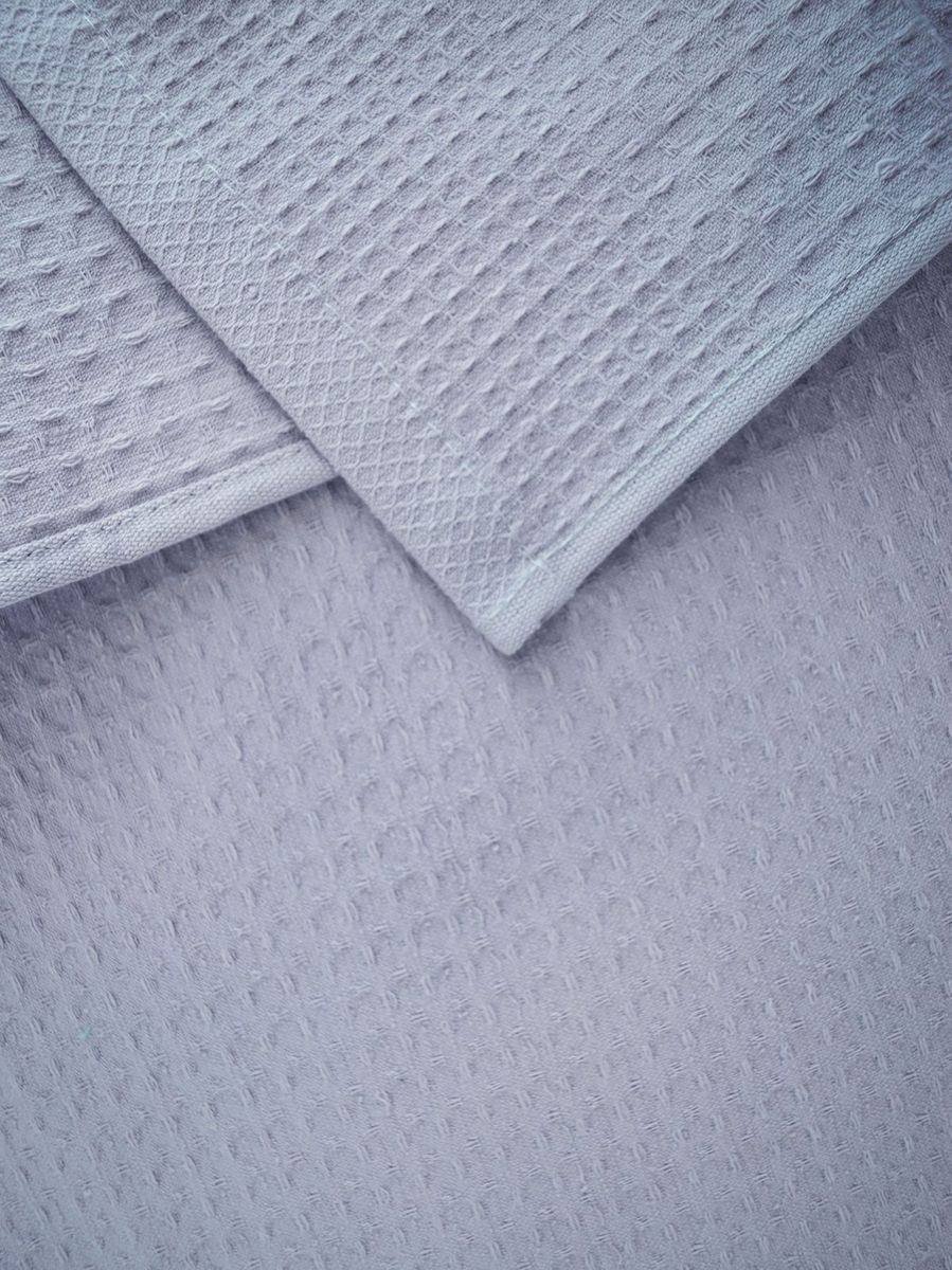 Вафельное полотенце 60 ВО 30*60 светло-серый