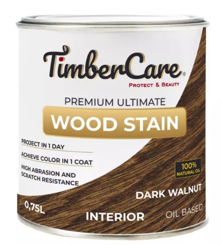 Масло тонирующее TimberCare 350028 цвет темный орех 0,75л