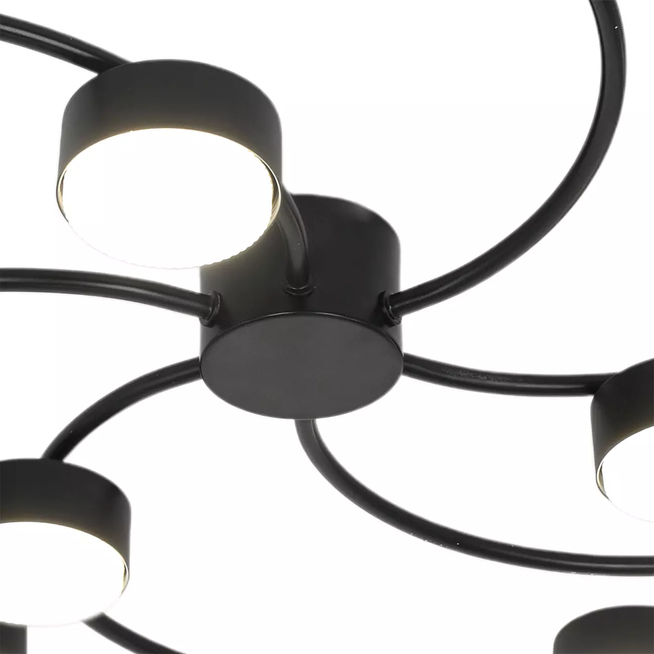 Люстра потолочная 9хGX53 черный Escada 1180/9P