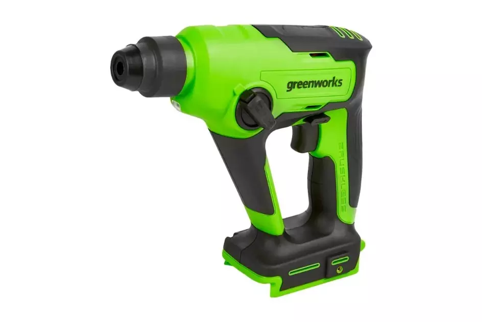 Перфоратор аккумуляторный Greenworks G24HD 24В 1.2 Дж, (коробка без АКБ и ЗУ) 3803107