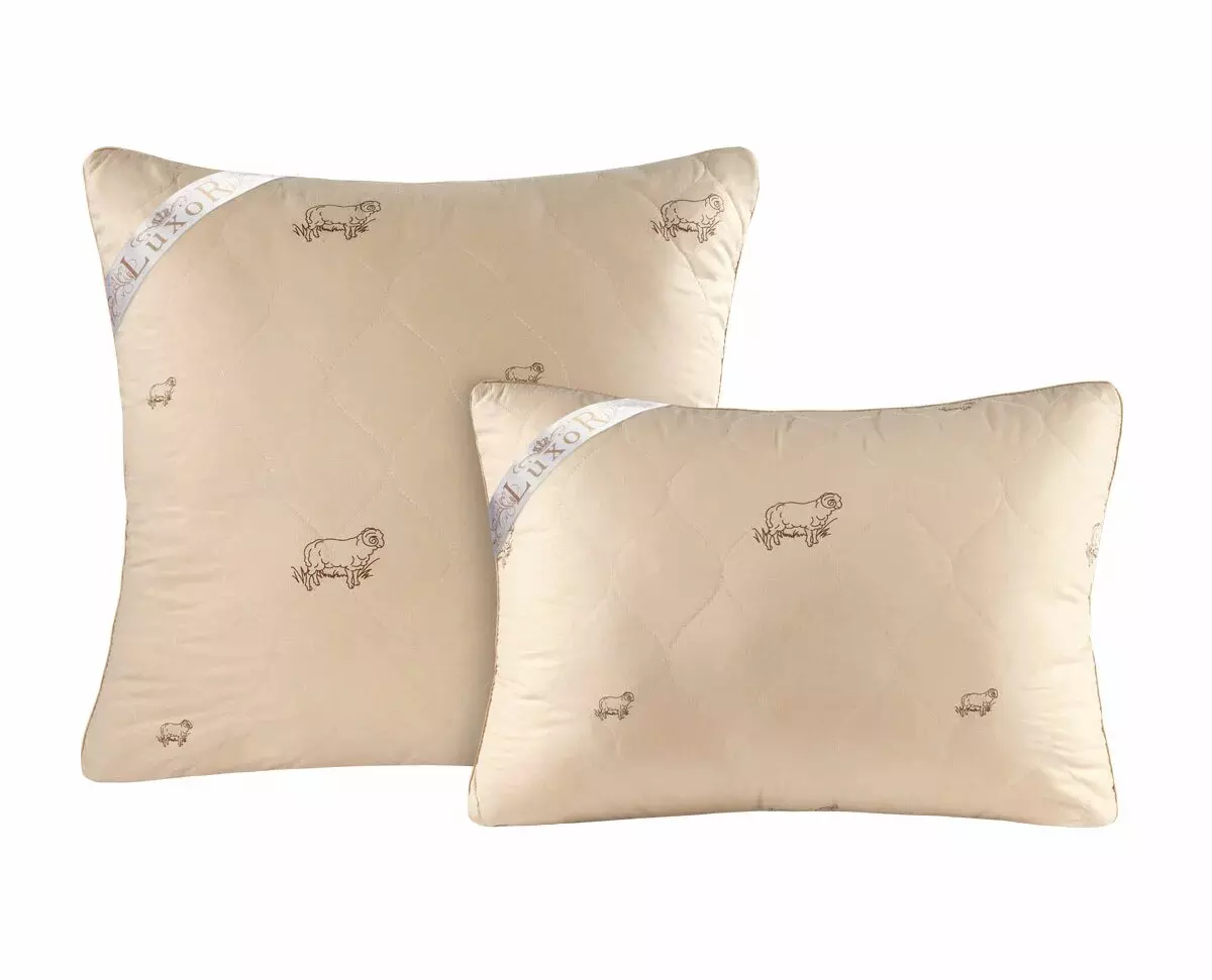 Подушка для сна 50*70 Овечья шерсть поплин Luxor