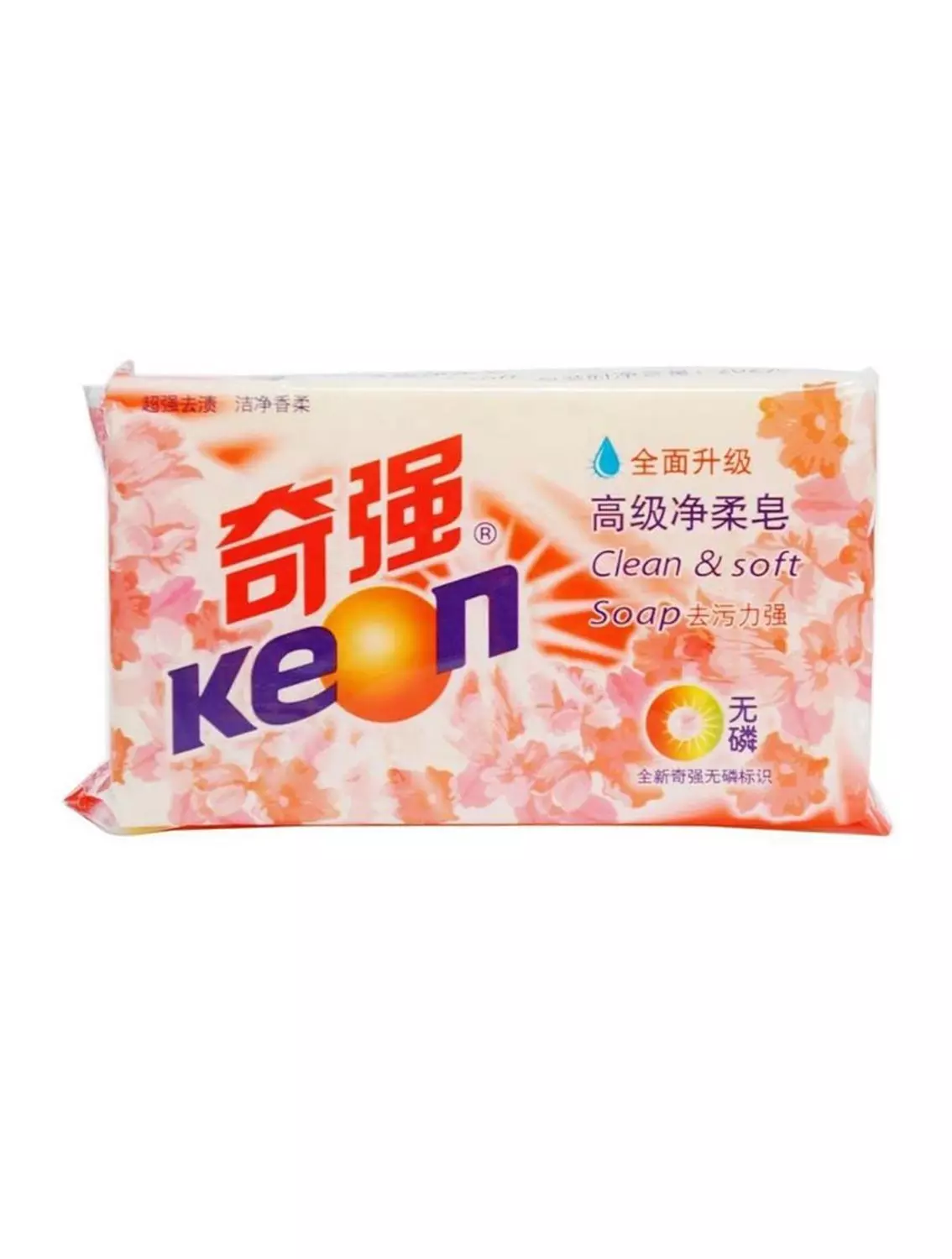 Мыло хозяйственное KEON для стирки эффект кипячения аромат Лилия 228гр