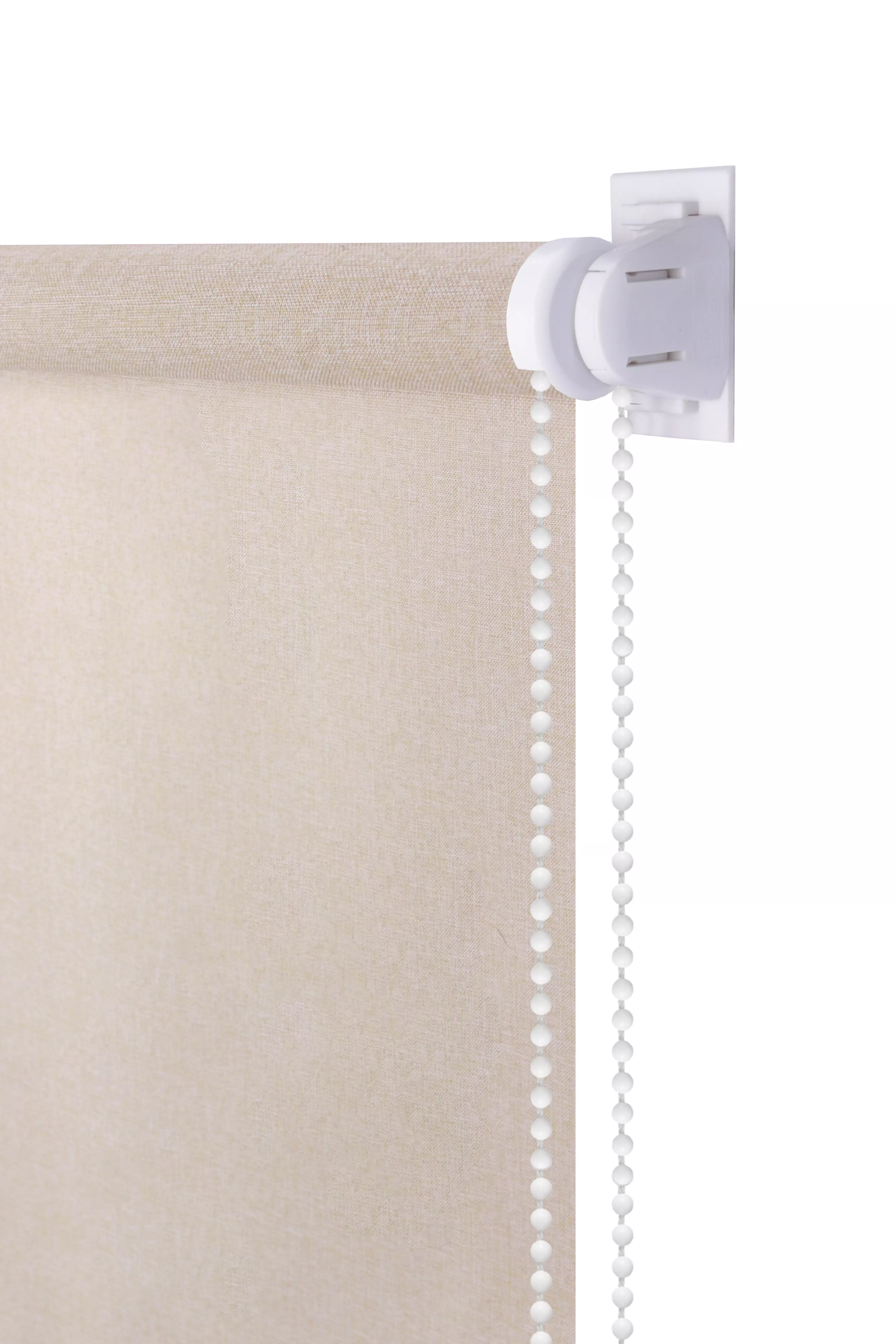 Рулонная штора лофт 55 (51)*160 см бежевый Магеллан