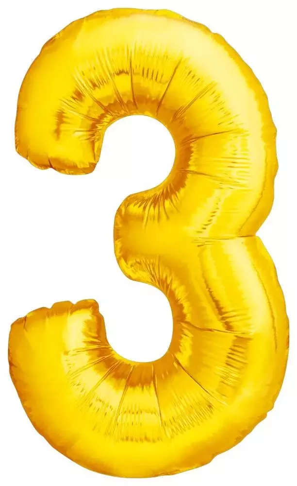 Плакат Цифра 3, А1 (374х614 мм), 59,145,00