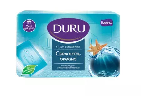 Мыло для душа Duru Fresh Sensations Ocean Breeze, 150 гр