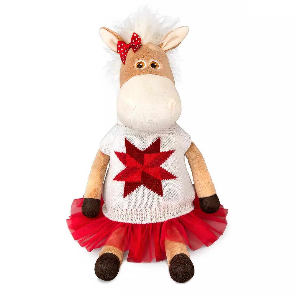 Мягкая игрушка Лошадка 30 см Лола О'Коннор Budi Basa Hs30-006