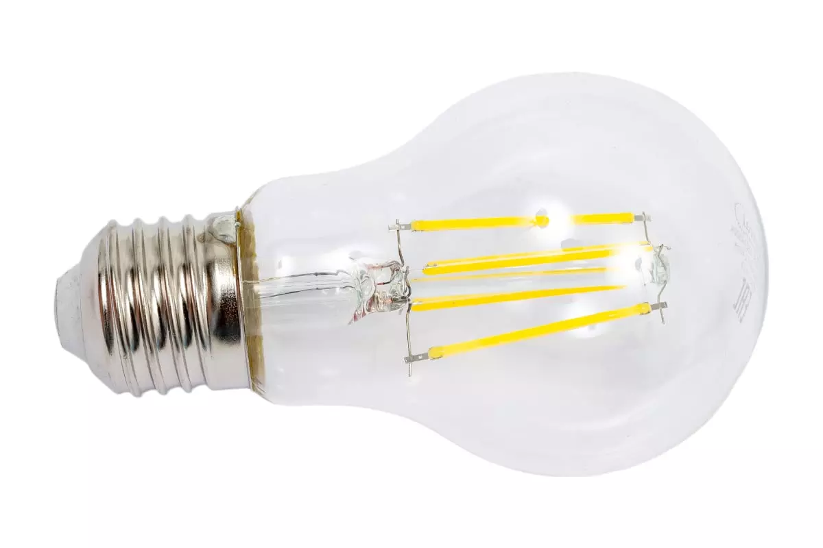 Светодиодная лампа Е27 220В 10Вт 4500К груша филаментная нейтральный свет General 645800